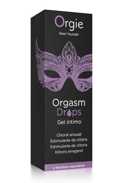 Gel d'excitation du Clitoris Orgasm Drops Orgie