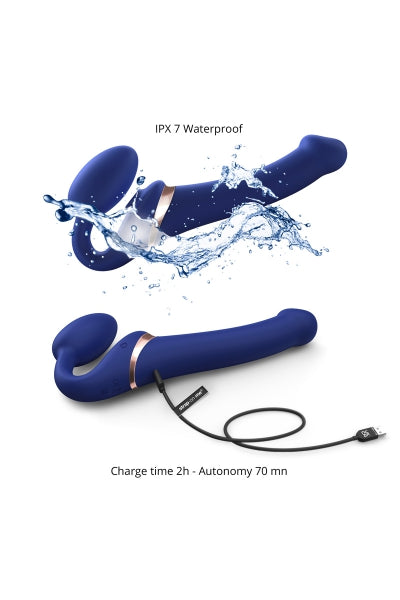 Strap-on-me Multi Orgasm bleu nuit L Strap-on-Me