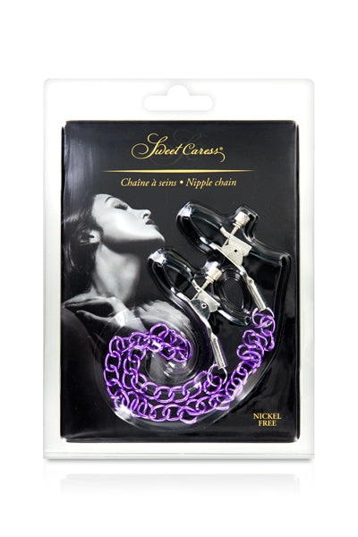 Chaine et pinces à seins Sweet Caress Sweet Caress