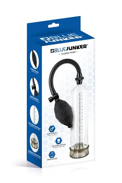 Pompe à pénis Blue Junker classique Blue Junker