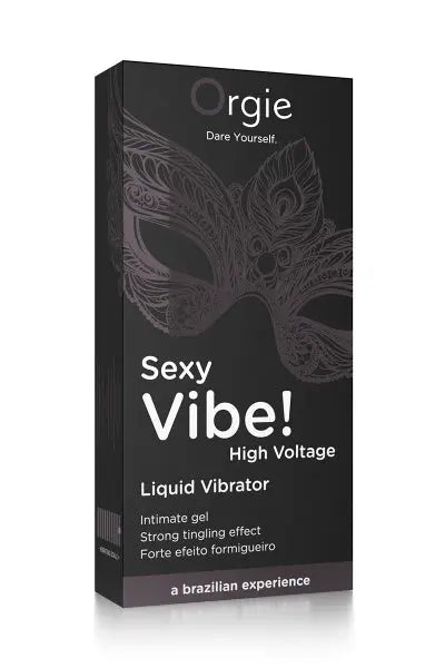 Gel d'excitation Sexy Vibe High Voltage Liquid Vibrator Orgie