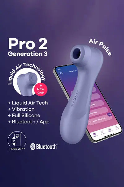 Stimulateur Pro 2 Generation 3 connecté lilas Satisfyer