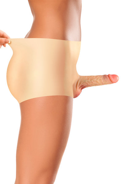 Culotte avec gode réaliste creux Real Body