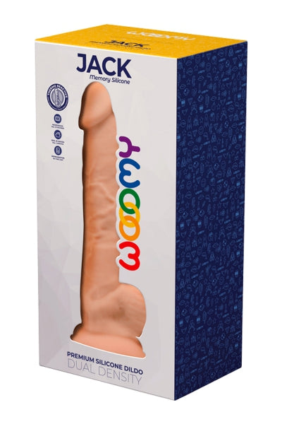 Gode silicone double densité Jack - Wooomy Wooomy