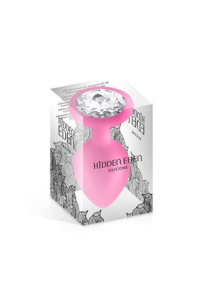 Plug bijou silicone rose M - Hidden Eden Hidden Eden