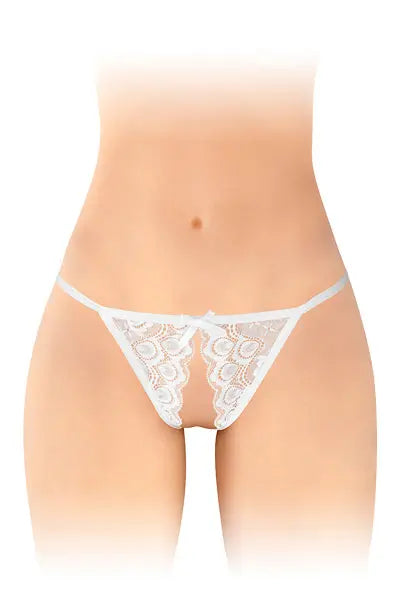 Culotte ouverte Zoé blanche - Fashion Secret Fashion Secret