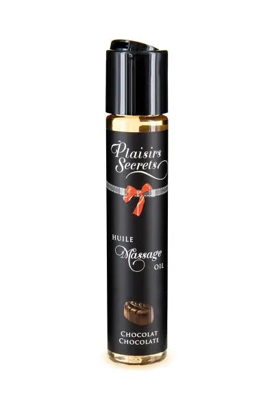 Huile de massage gourmande - Chocolat Plaisir Secret