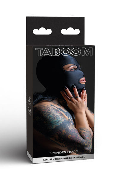 Cagoule BDSM 3 ouvertures - Taboom Taboom