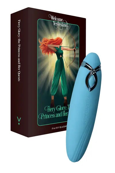 Vibro rechargeable PleasureArrow bleu - FairyGasm Fairygasm