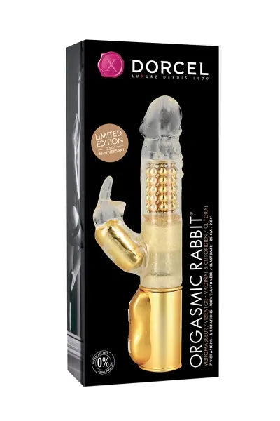 Vibromasseur Orgasmic Rabbit Gold - Dorcel Dorcel