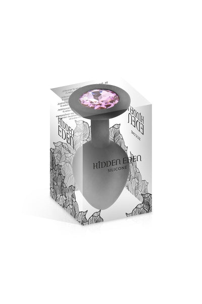 Plug bijou silicone noir M - Hidden Eden Hidden Eden