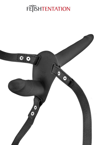 Double gode ceinture noir - Fetish Tentation Fetish Tentation