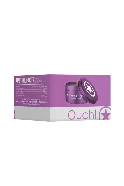 Bougie de massage Jasmin 50g - Ouch Ouch!