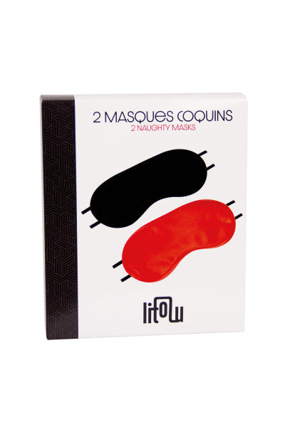 2 masques coquins - Litolu Litolu