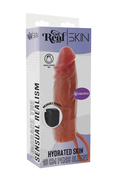 Gaine de pénis vibrante 16 cm - Toy Joy Toy Joy