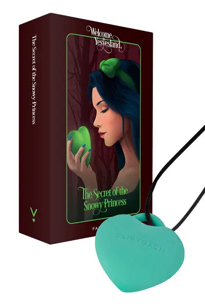 Stimulateur pendentif PleasureStone vert - FairyGasm Fairygasm