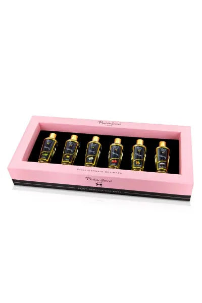 Coffret 6 huiles de massage sèches - Plaisir Secret Plaisir Secret