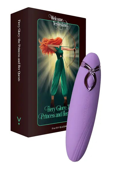 Vibro rechargeable PleasureArrow violet - FairyGasm Fairygasm