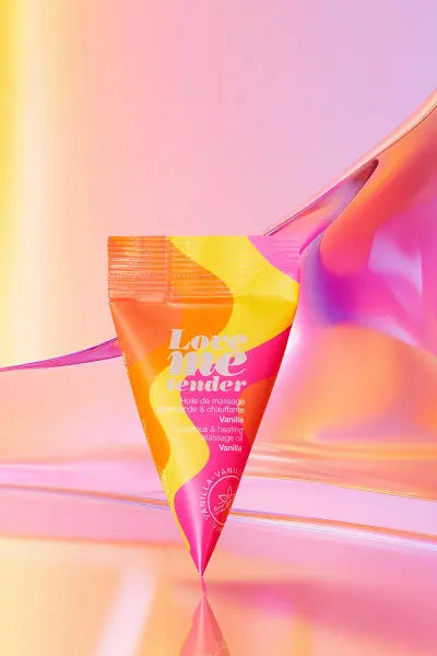 Berlingot huile massage comestible Vanille Love to Love