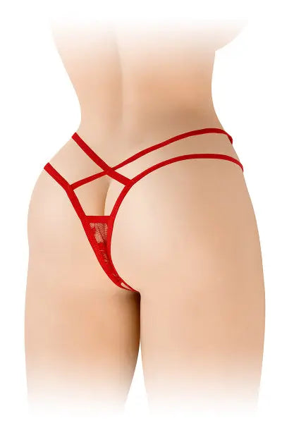 String ouvert Mylene - rouge Fashion Secret