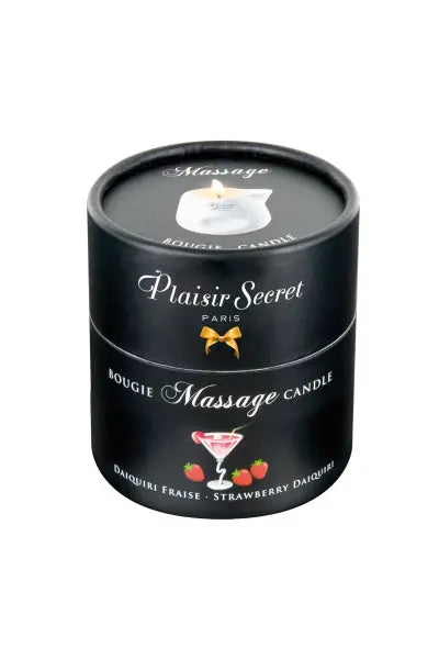 Bougie de massage - Daiquiri fraise Plaisir Secret