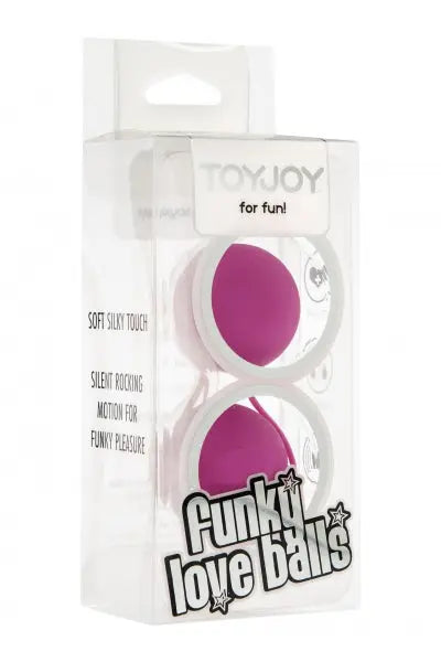 Funky Love Balls - fuchsia Toy Joy