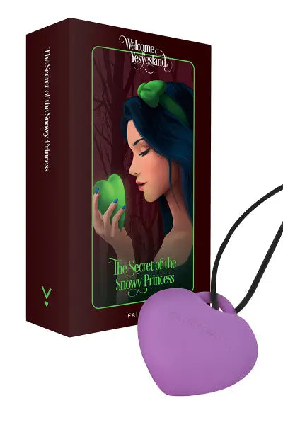 Stimulateur pendentif PleasureStone violet - FairyGasm Fairygasm