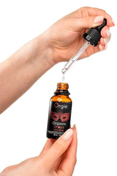 Gel d'excitation du Clitoris Orgasm Drops Kissable Orgie