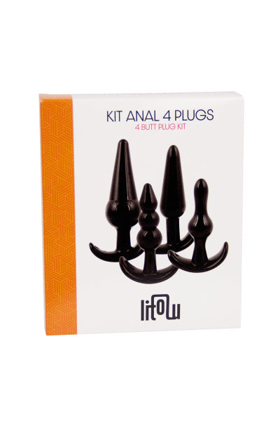 kit d'entrainement anal 4 plugs - Litolu Litolu