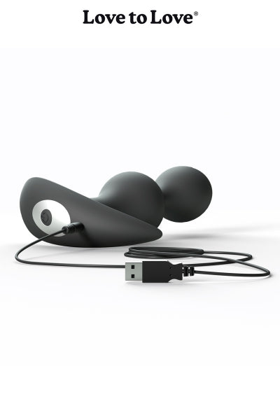 Plug anal vibrant Twinny Bud noir Love to Love