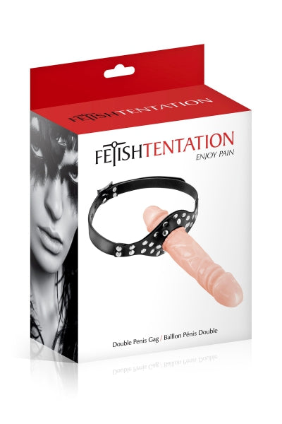 Bâillon double gode - Fetish Tentation Fetish Tentation