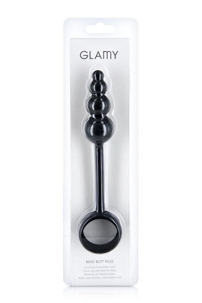 Ring Butt Plug - Glamy Glamy
