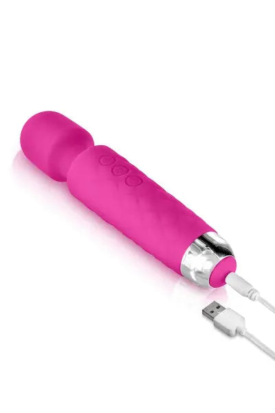 Vibro Love Wand rechargeable rose - Yoba Yoba