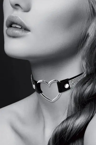 Collier strass et coeur - Bijoux Pour Toi Bijoux pour toi