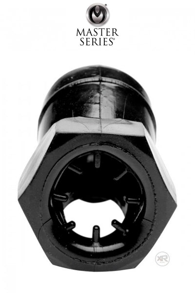 Cage de chasteté restrictive noire - Master Series Master Series