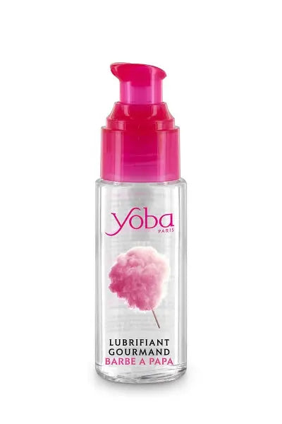 Lubrifiant parfumé barbe à papa 50ml - Yoba Yoba