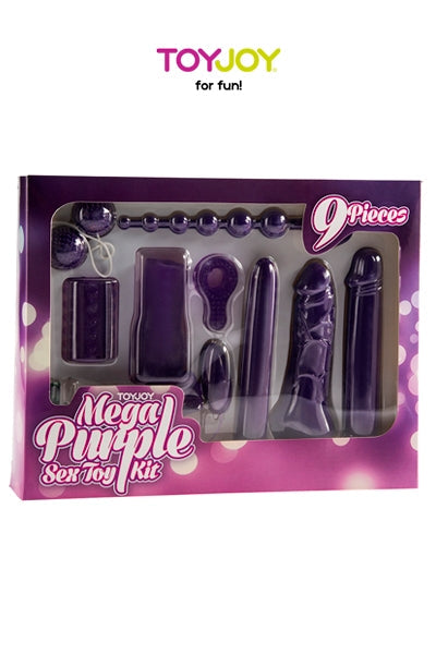 Mega Purple Sextoy Kit Toy Joy