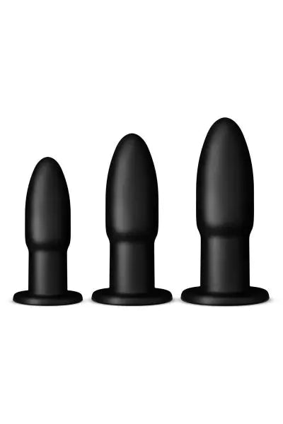 Kit entrainement anal 3 plugs Cluster Bombs - Buttr BUTTR