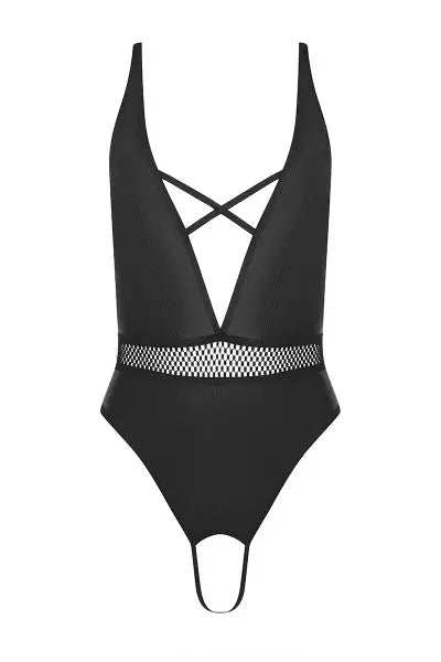 Body noir Kristeen - Passion Passion lingerie