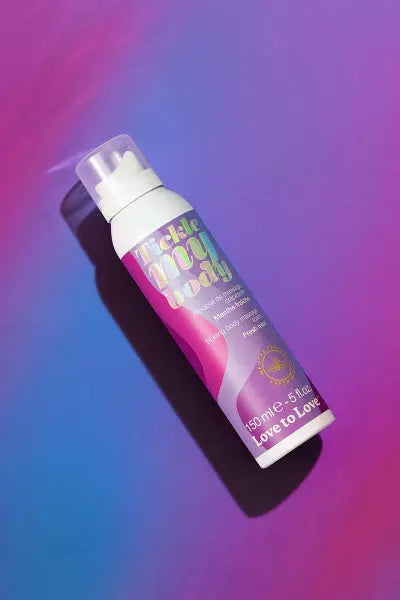 Mousse massage crépitante - menthe Love to Love