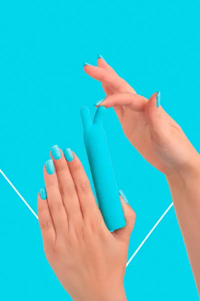 Mini vibro rechargeable BlissStars bleu - FairyGasm Fairygasm