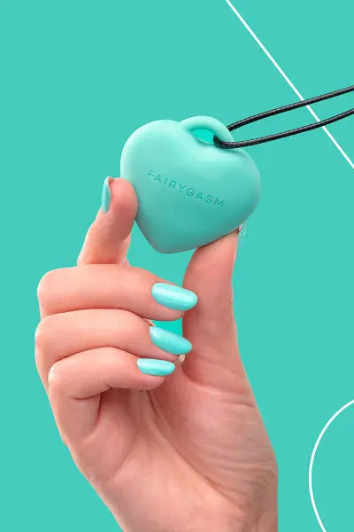 Stimulateur pendentif PleasureStone vert - FairyGasm Fairygasm