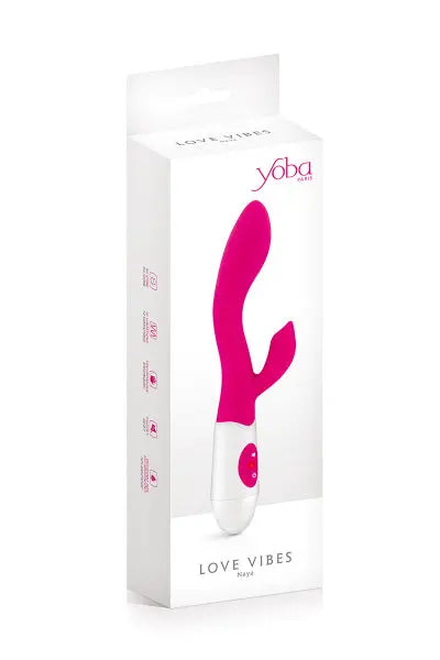 Vibromasseur Rabbit Naya rose - Yoba Yoba
