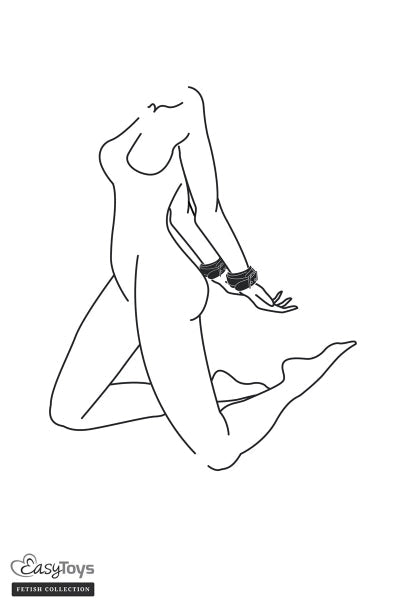 Menottes de poignets - Easytoys Fetish Collection Easytoys Fetish Collection