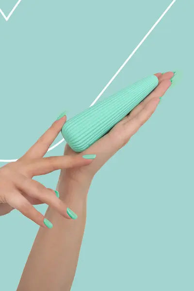 Vibro rechargeable IcyCone vert - FairyGasm Fairygasm