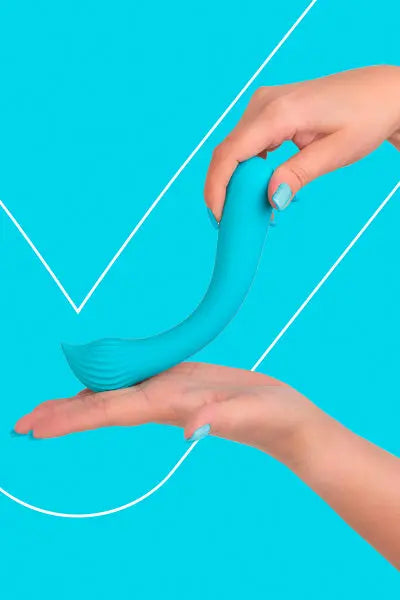 Vibro rechargeable Passionmania bleu - FairyGasm Fairygasm