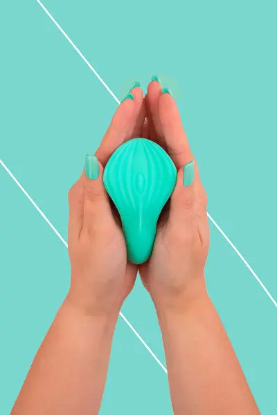 Mini vibro rechargeable SilkenTouch vert - FairyGasm Fairygasm