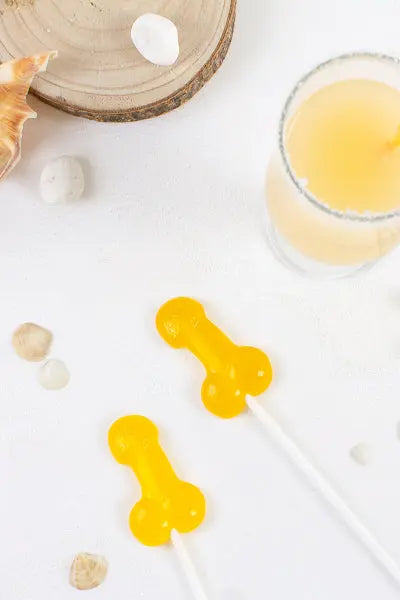 Sucette pénis pina colada avec alcool Secret Play