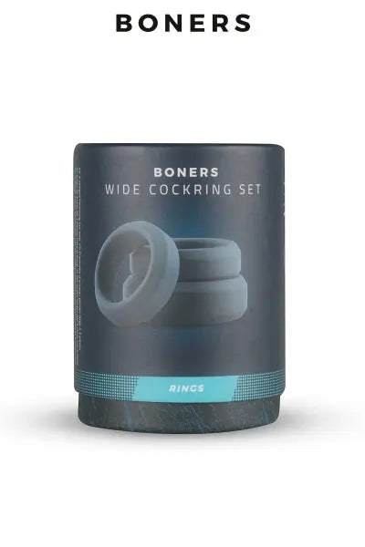 Kit de 3 anneaux de pénis larges - Boners Boners