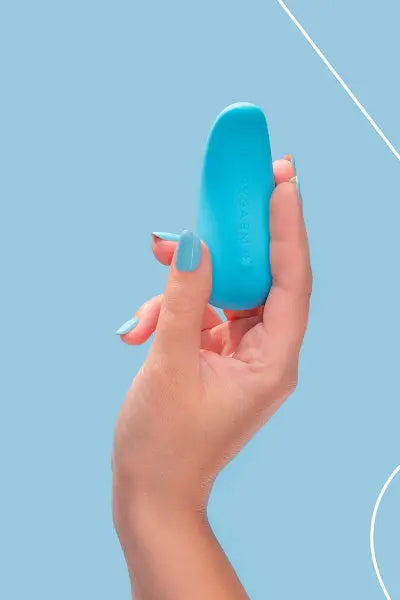 Mini vibro rechargeable ThrillLeaf bleu - FairyGasm Fairygasm